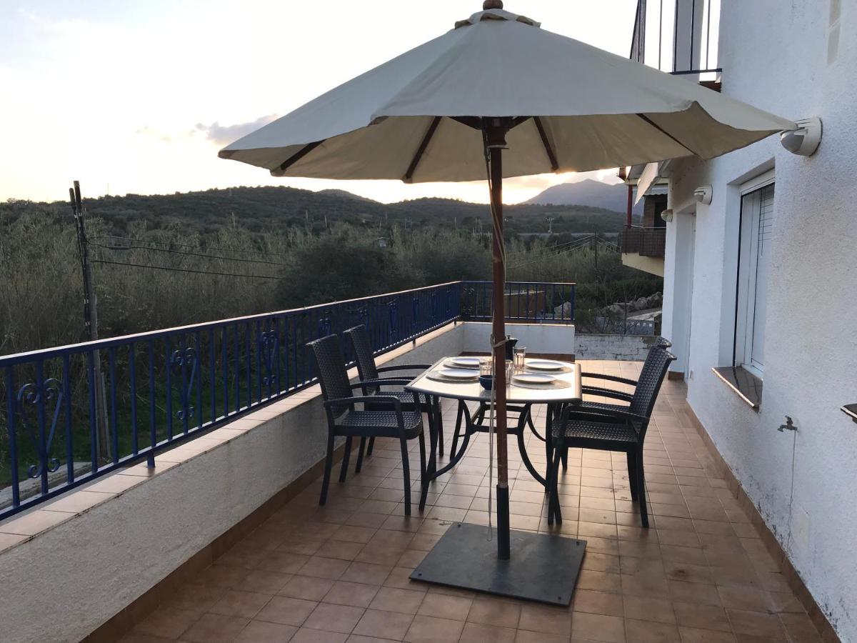 Apartament Amb Terrassa I Parking Llança Eksteriør bilde